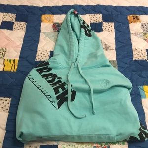 Thrasher x Huf | Blue hoodie